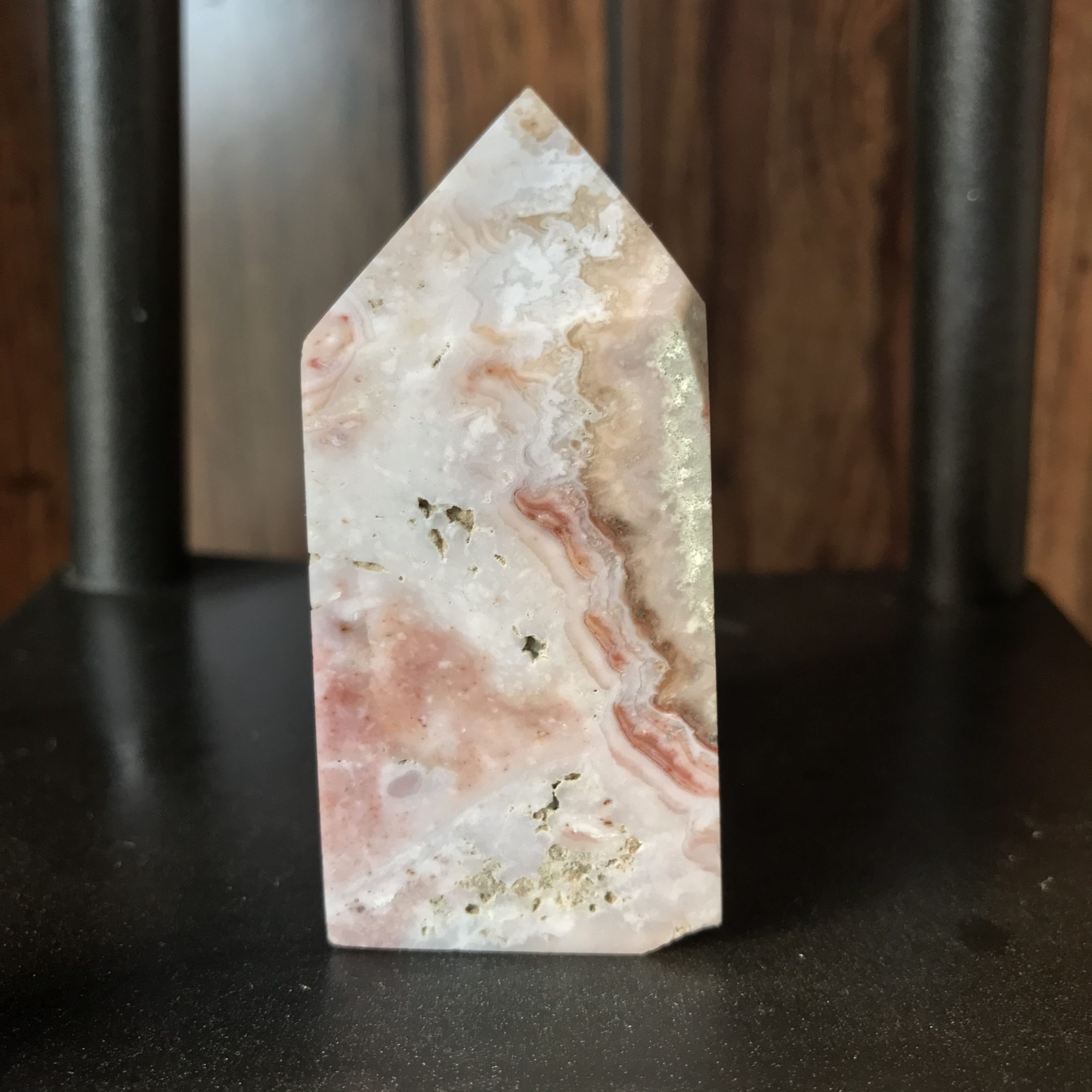 Crazy Lace Agate Obelisk - Image 5