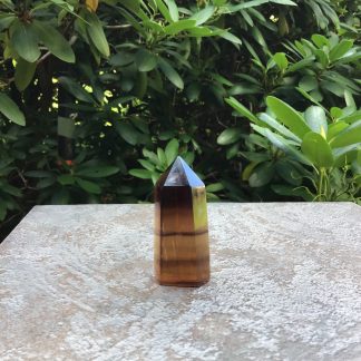 Honey Brown Fluorite Tower