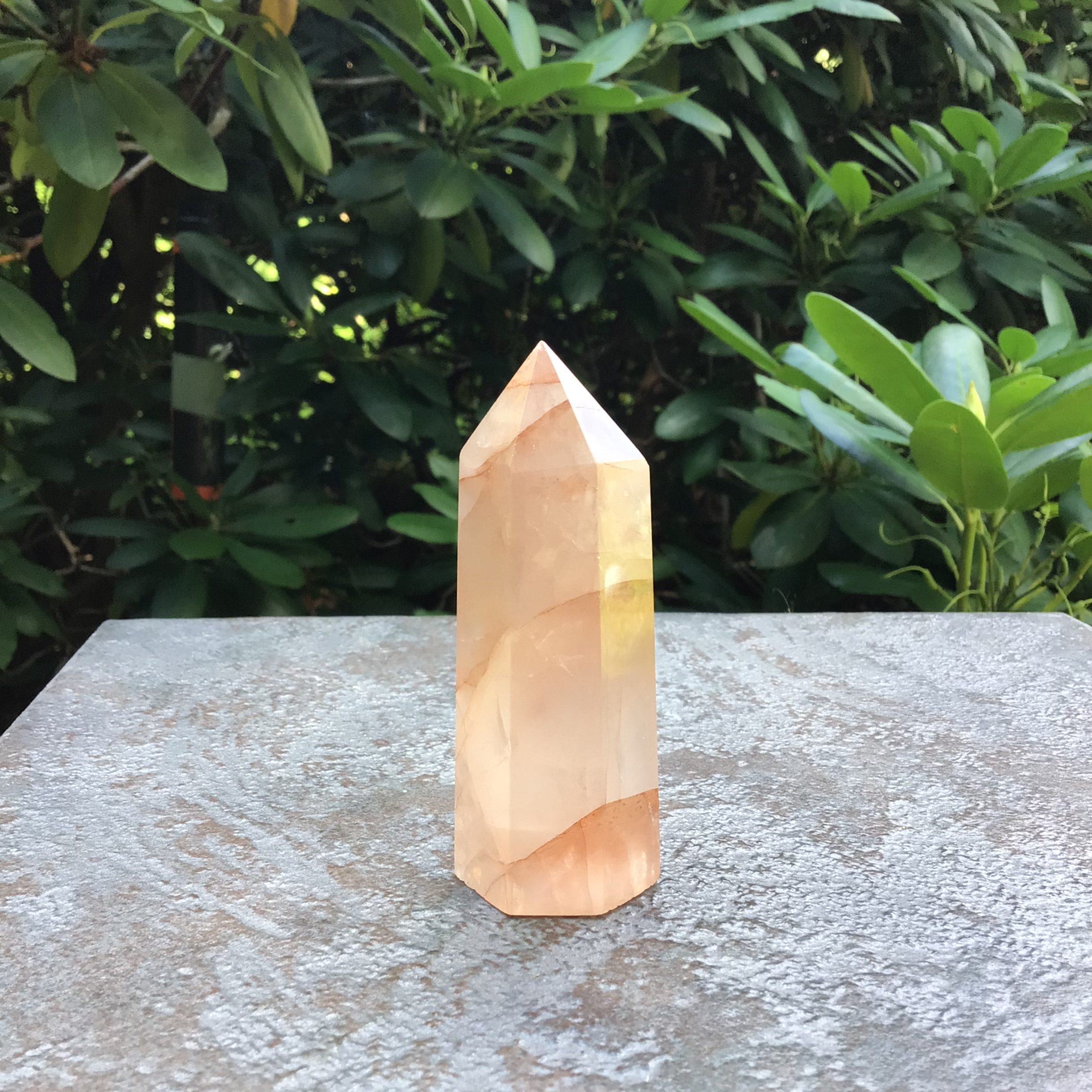 Hematoid Quartz (Fire Quartz) Tower - Image 3