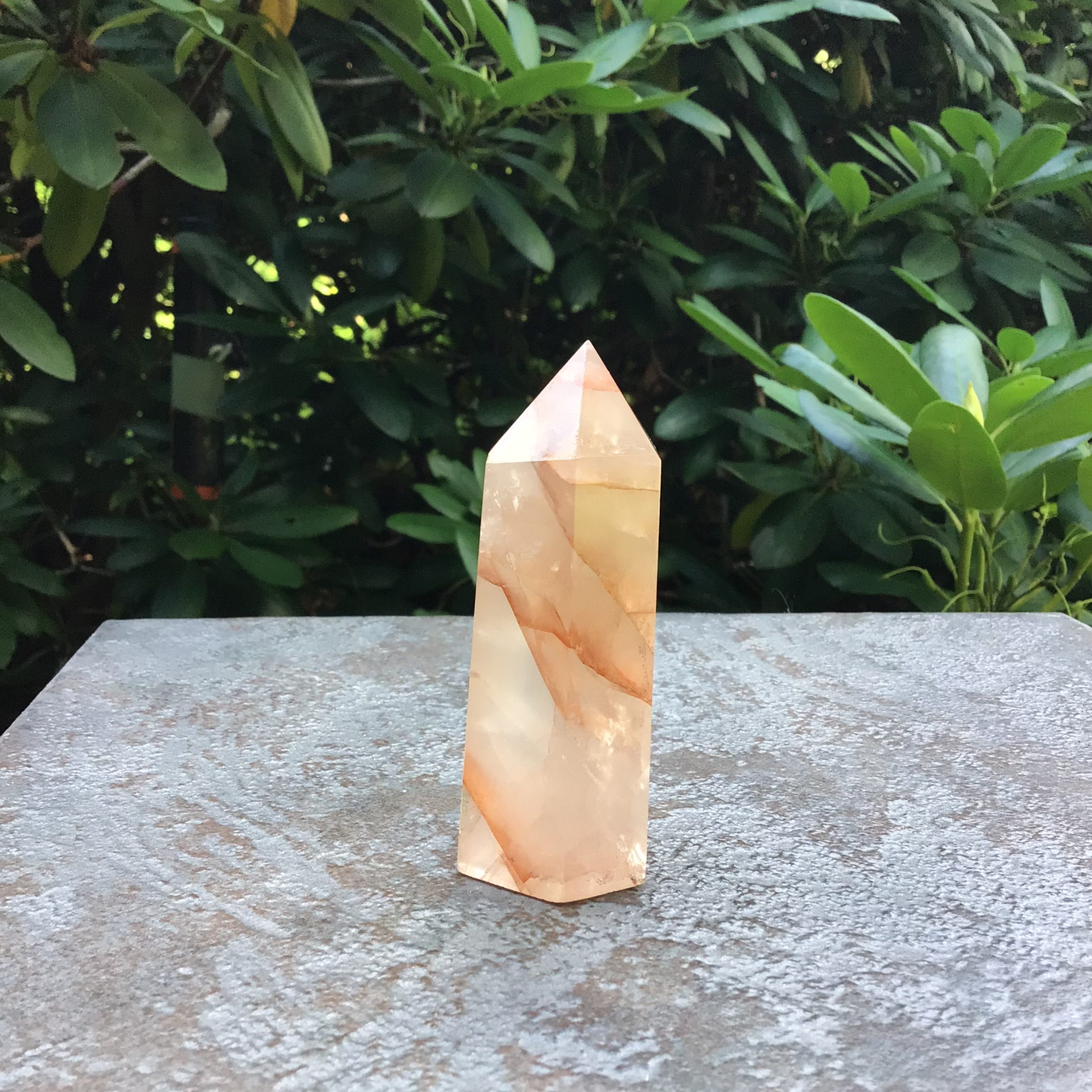 Hematoid Quartz (Fire Quartz) Tower - Image 5