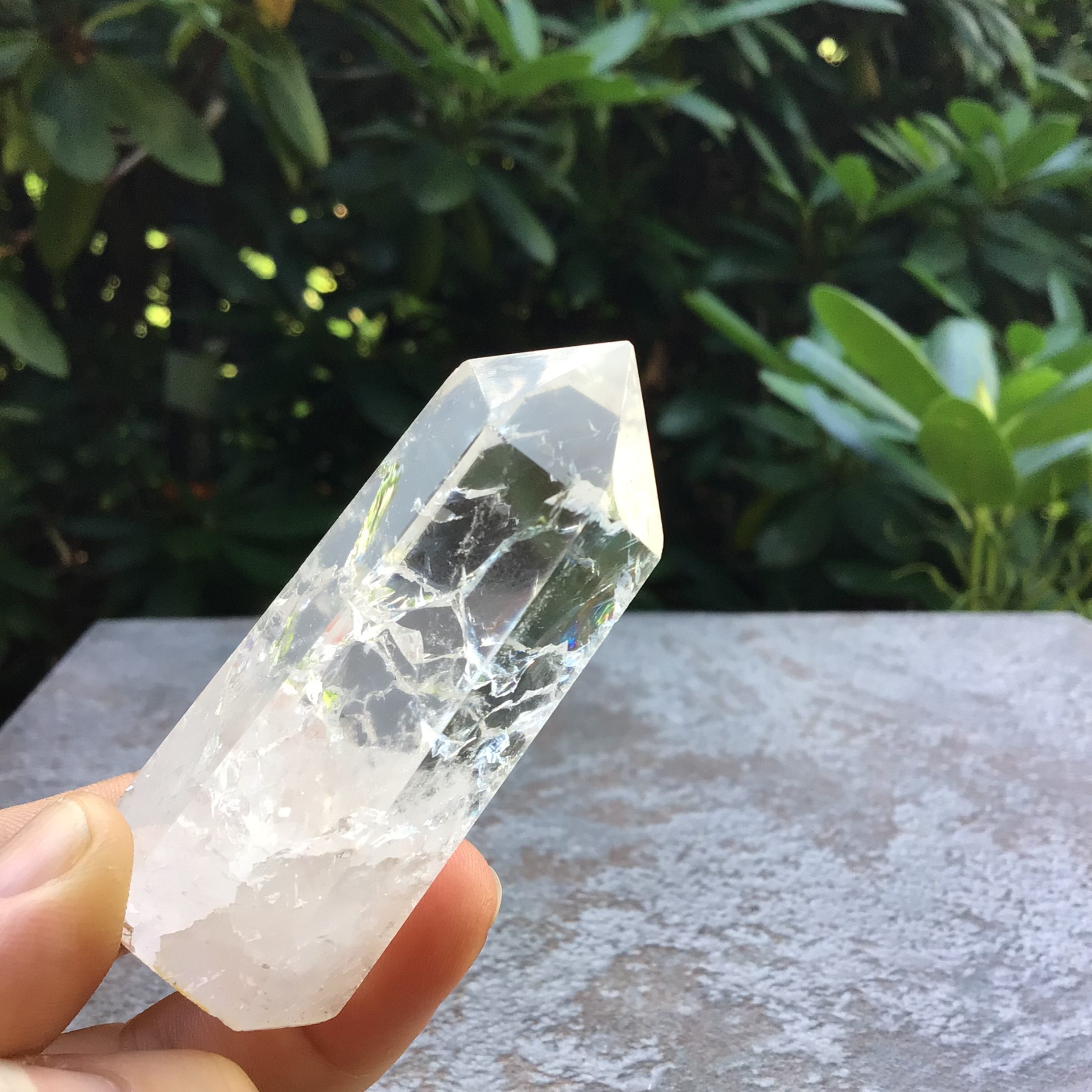 Clear Quartz Tower