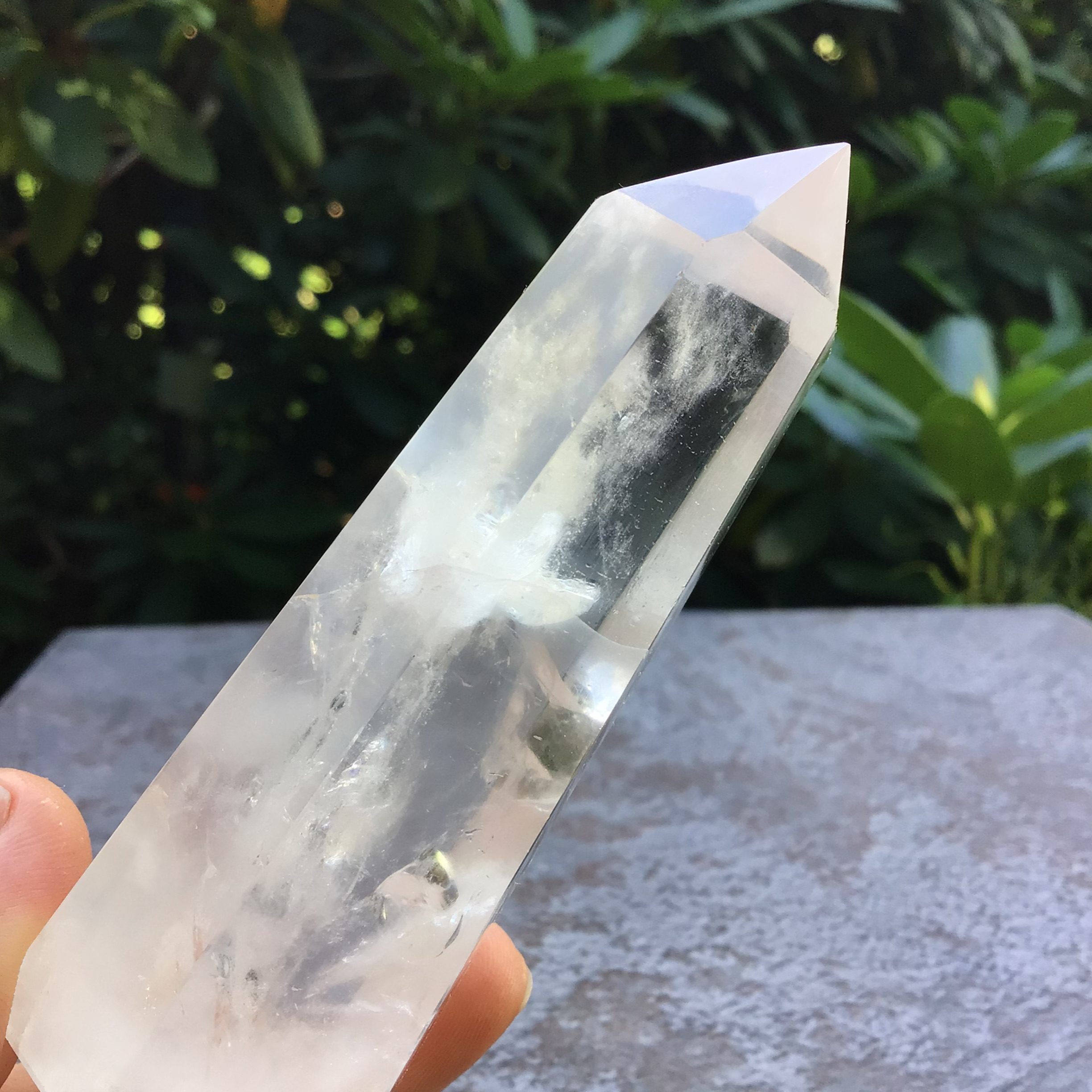 Clear Quartz Tower